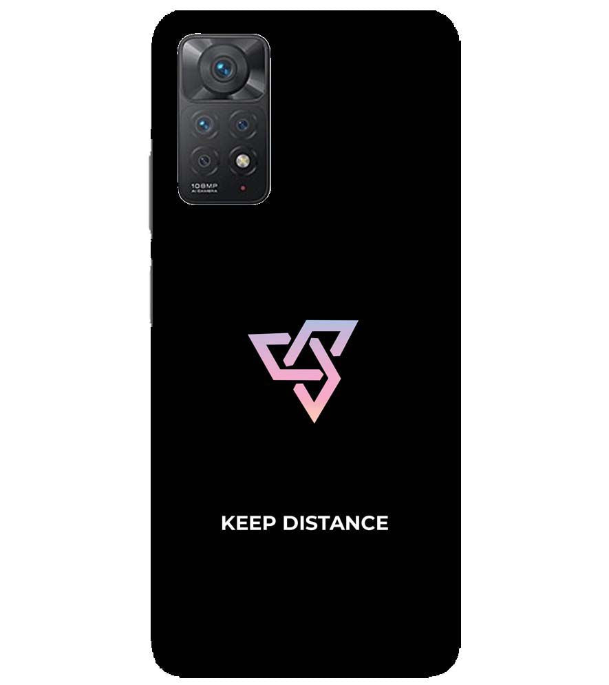 PS1334-Keep Distance Back Cover for Xiaomi Redmi Note 11 Pro