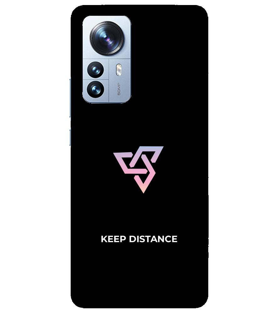 PS1334-Keep Distance Back Cover for Xiaomi Redmi Note 12 Pro