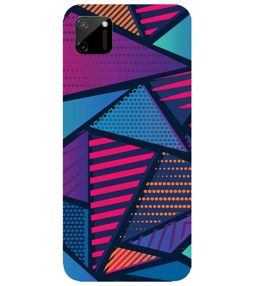 PS1335-Geometric Pattern Back Cover for Realme C11