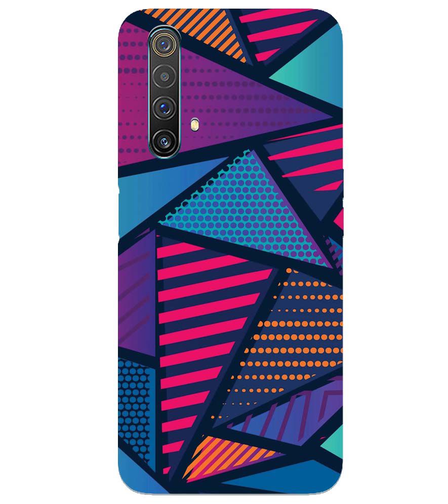 PS1335-Geometric Pattern Back Cover for Realme X3