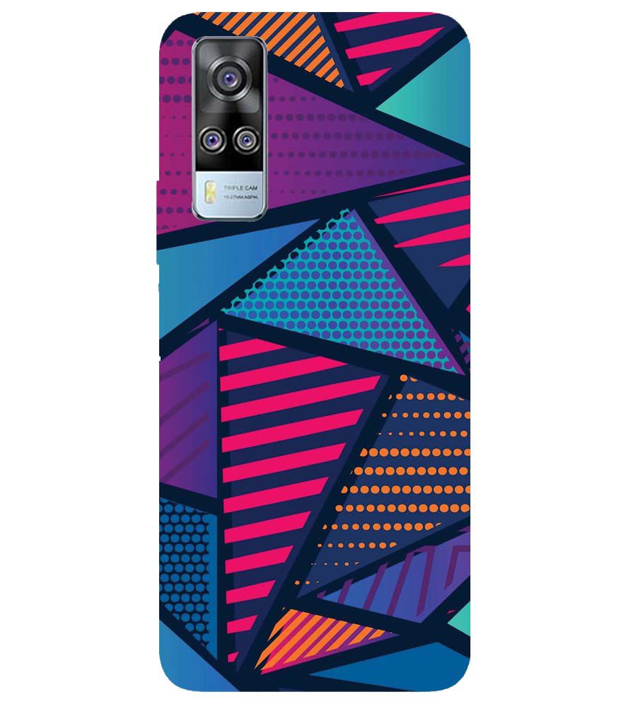 PS1335-Geometric Pattern Back Cover for vivo Y51a