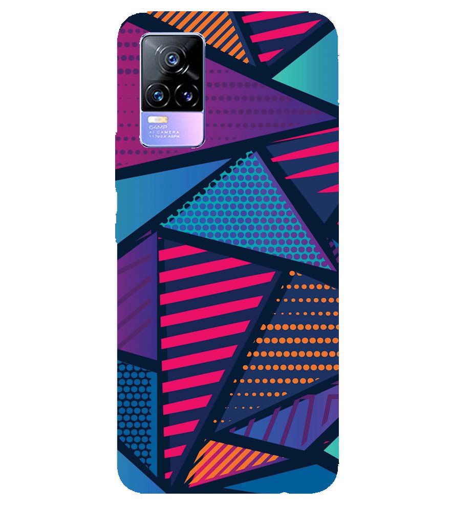 PS1335-Geometric Pattern Back Cover for vivo Y73