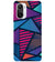 PS1335-Geometric Pattern Back Cover for Xiaomi Redmi K40