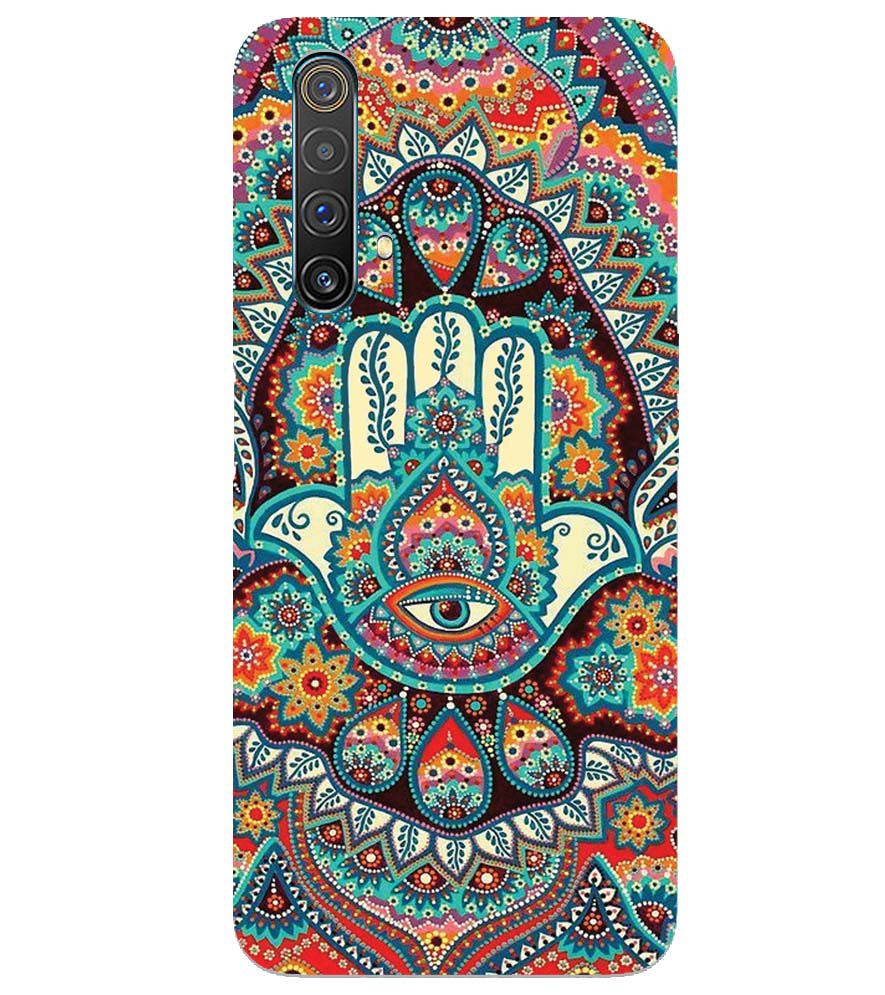 PS1336-Eye Hands Mandala Back Cover for Realme X3