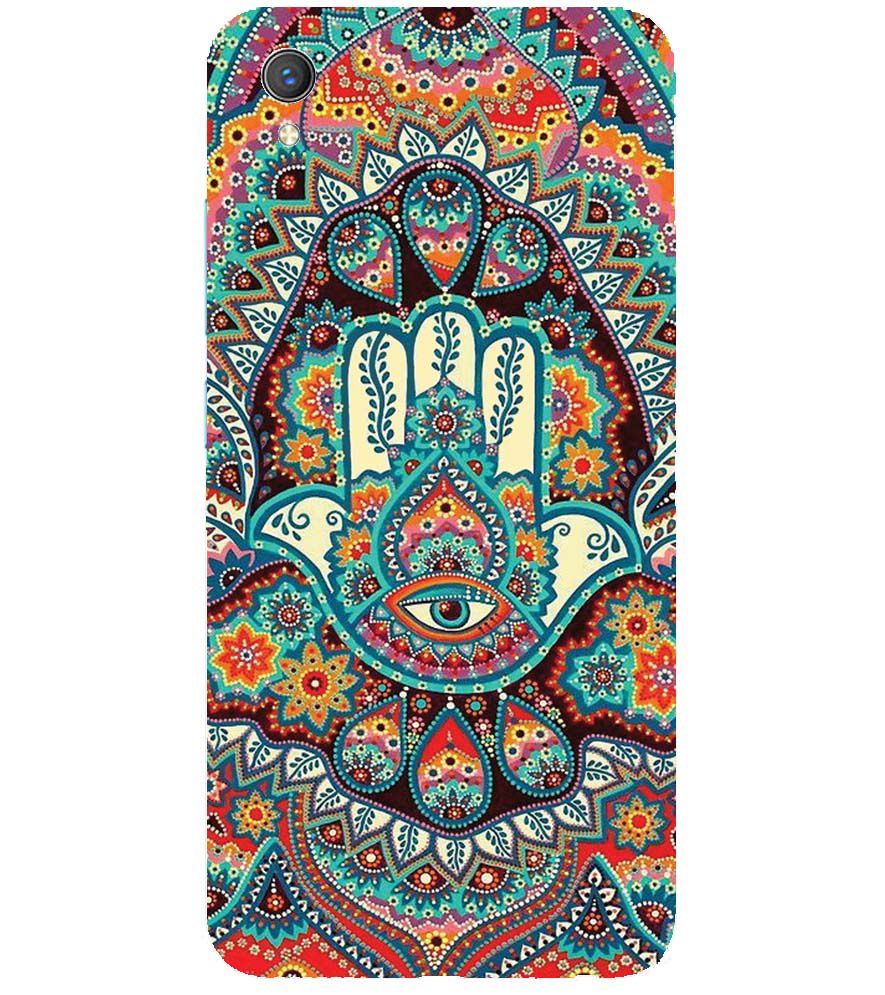 PS1336-Eye Hands Mandala Back Cover for vivo Y1s