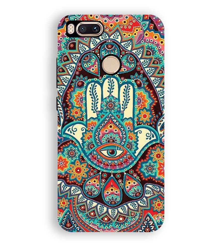 PS1336-Eye Hands Mandala Back Cover for Xiaomi Redmi A1