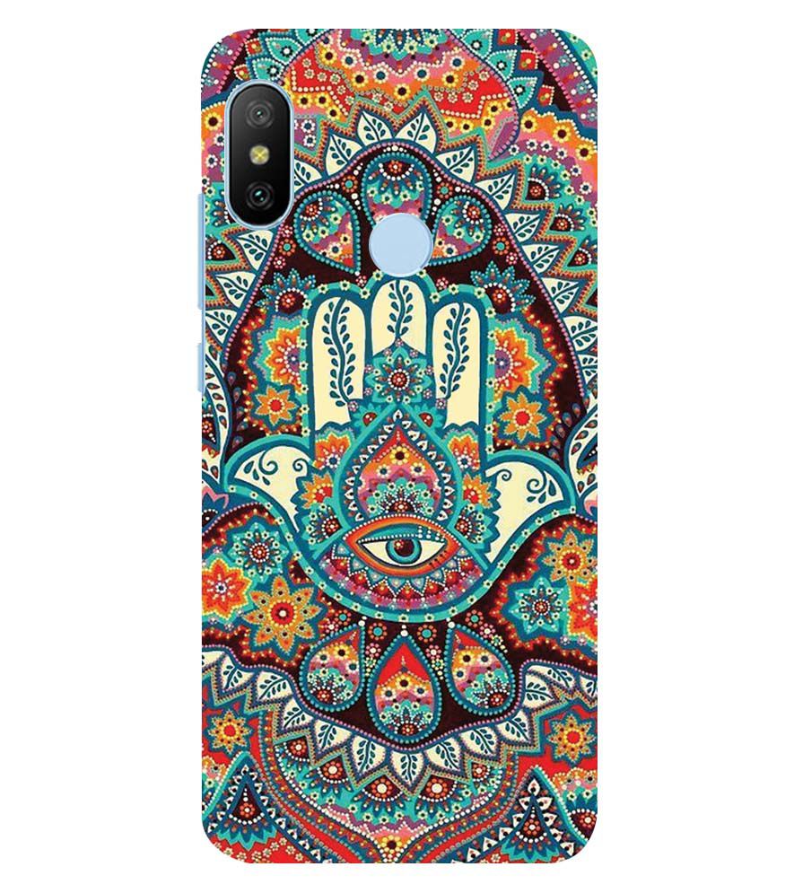 PS1336-Eye Hands Mandala Back Cover for Xiaomi Redmi A2