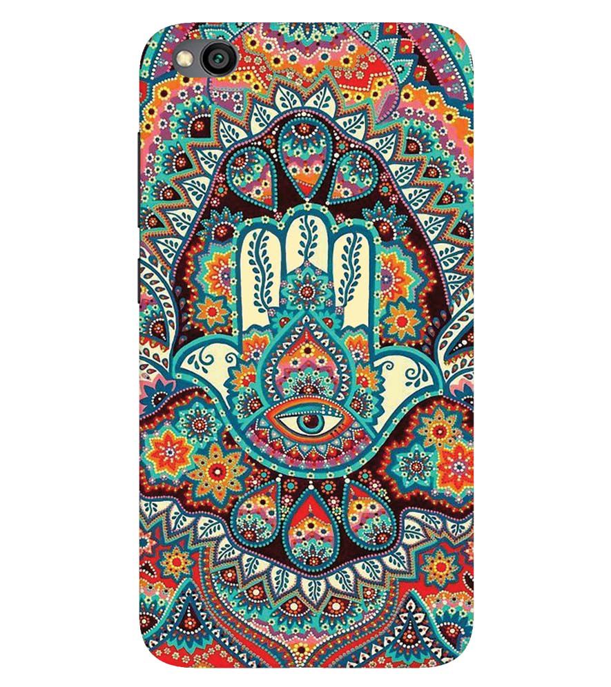 PS1336-Eye Hands Mandala Back Cover for Xiaomi Redmi Go