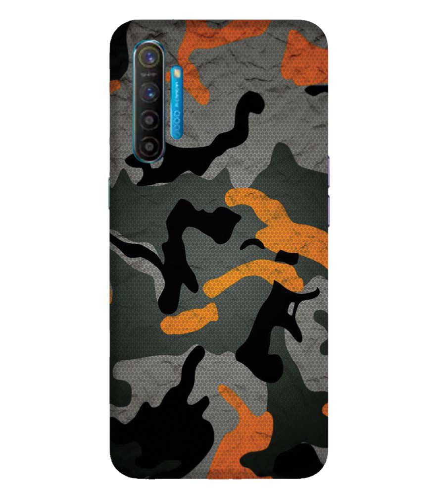 PS1337-Premium Looking Camouflage Back Cover for Oppo K5