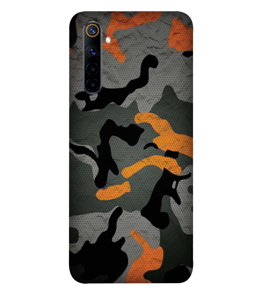 PS1337-Premium Looking Camouflage Back Cover for Realme 6i