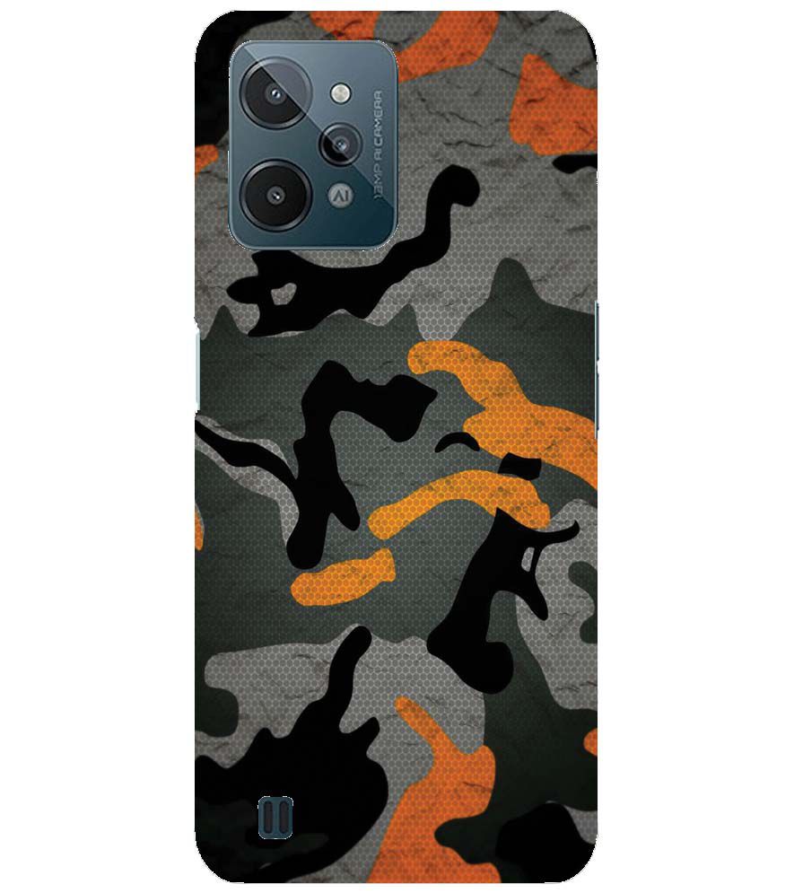 PS1337-Premium Looking Camouflage Back Cover for Realme C31