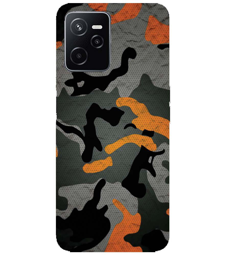 PS1337-Premium Looking Camouflage Back Cover for Realme C35