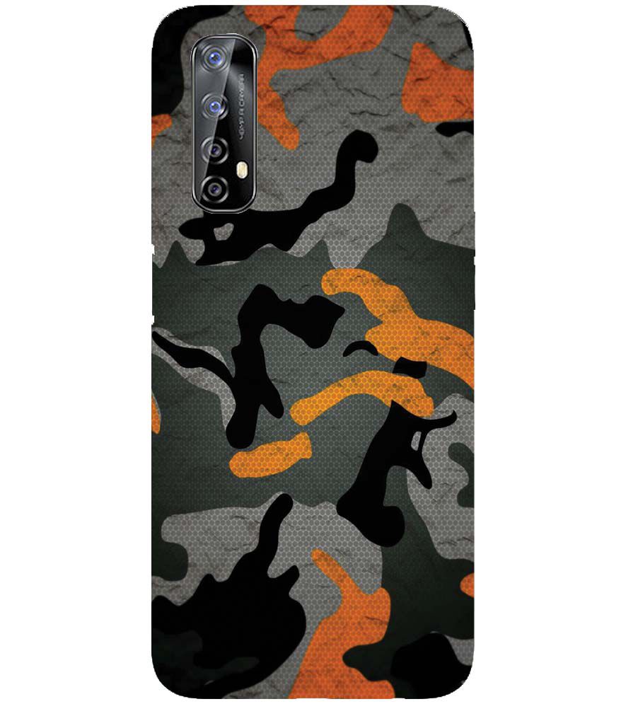 PS1337-Premium Looking Camouflage Back Cover for Realme Narzo 30