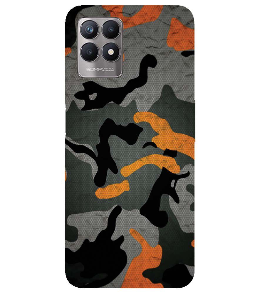 PS1337-Premium Looking Camouflage Back Cover for Realme Narzo 50