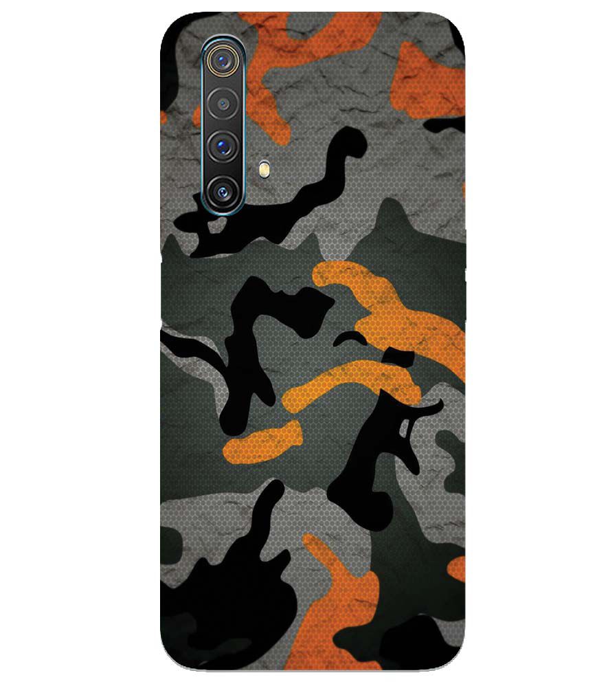 PS1337-Premium Looking Camouflage Back Cover for Realme X3