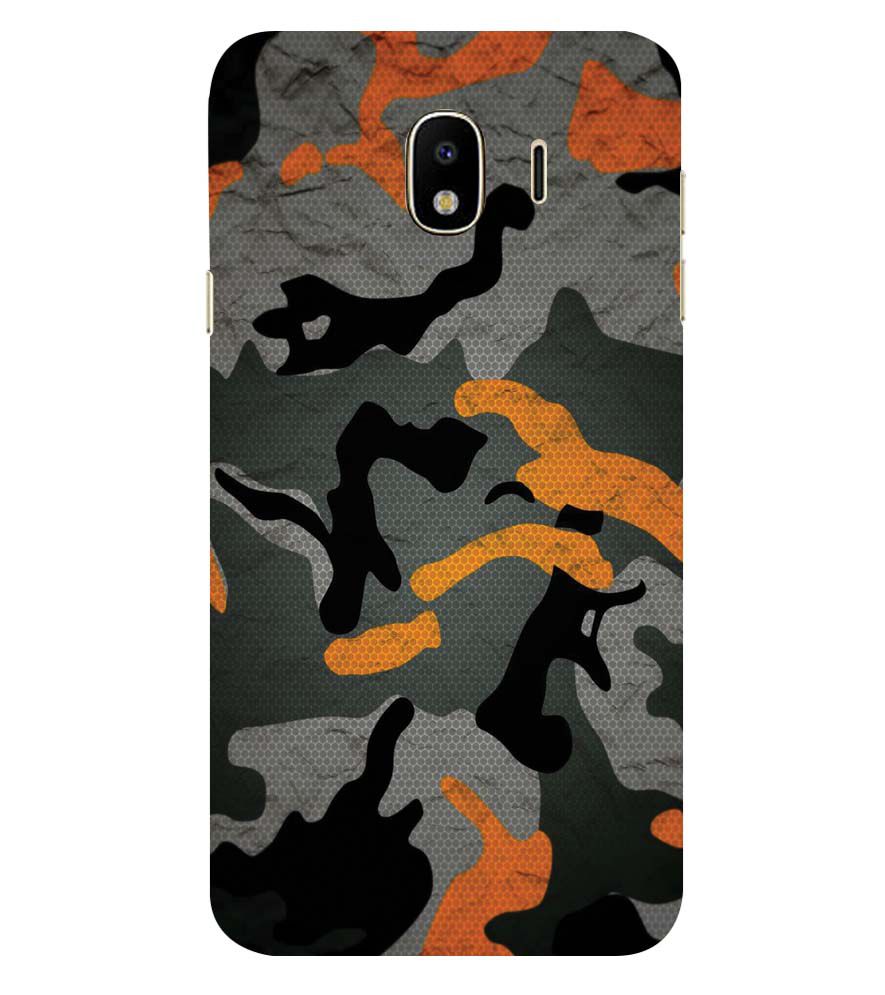 PS1337-Premium Looking Camouflage Back Cover for Samsung Galaxy J4 (2018)