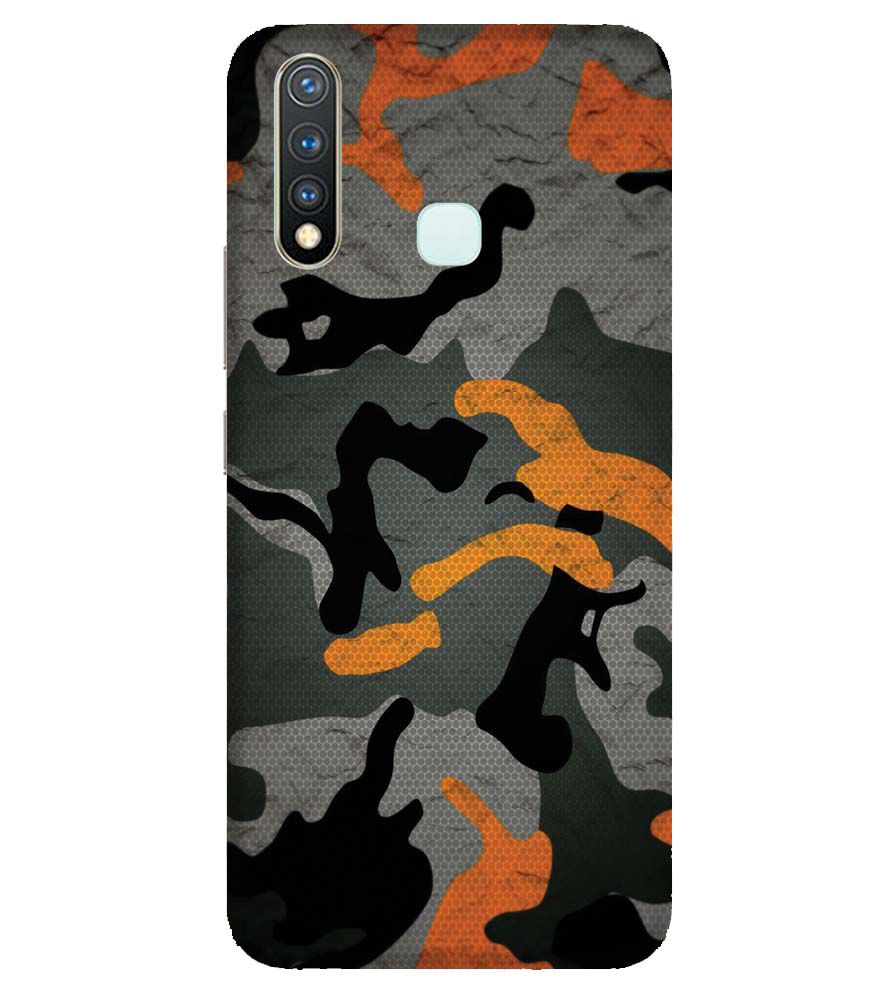 PS1337-Premium Looking Camouflage Back Cover for Vivo U20