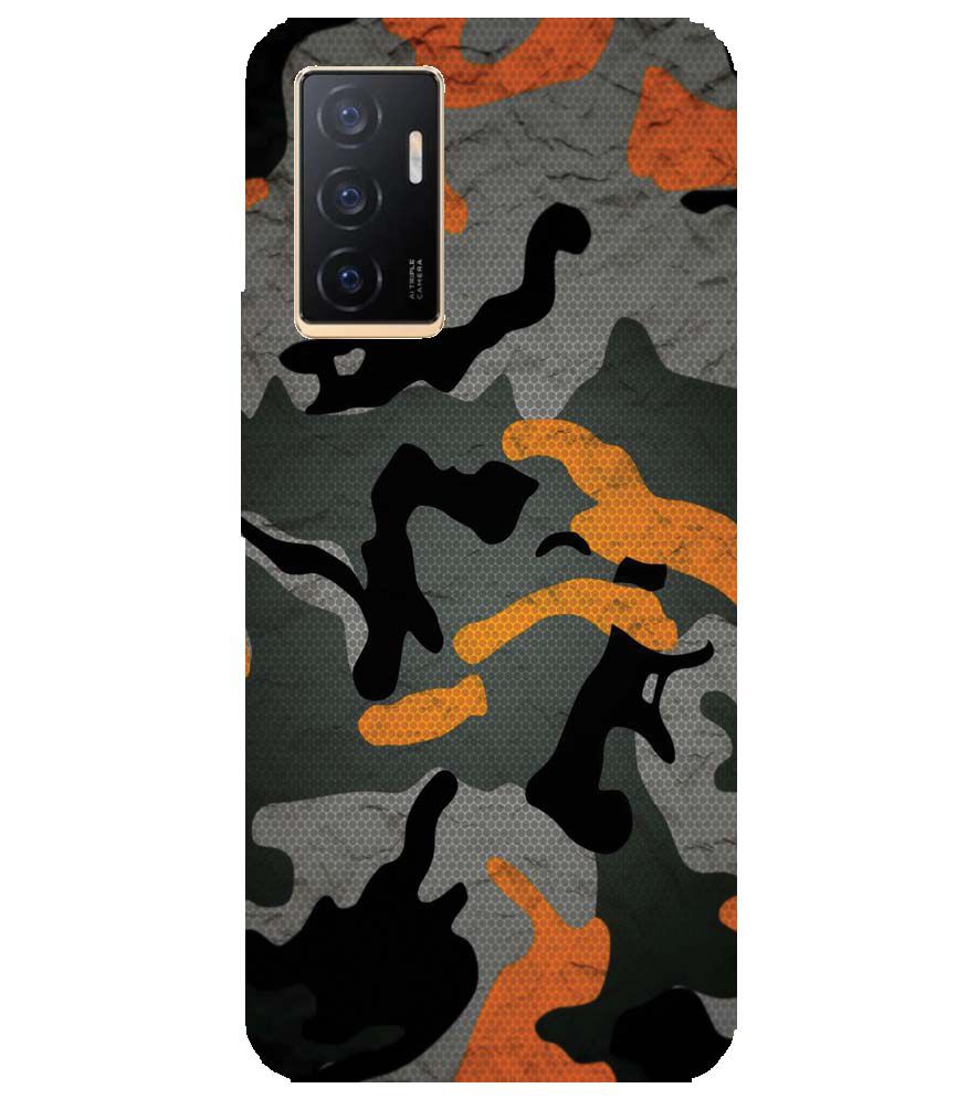 PS1337-Premium Looking Camouflage Back Cover for vivo V23e 5G