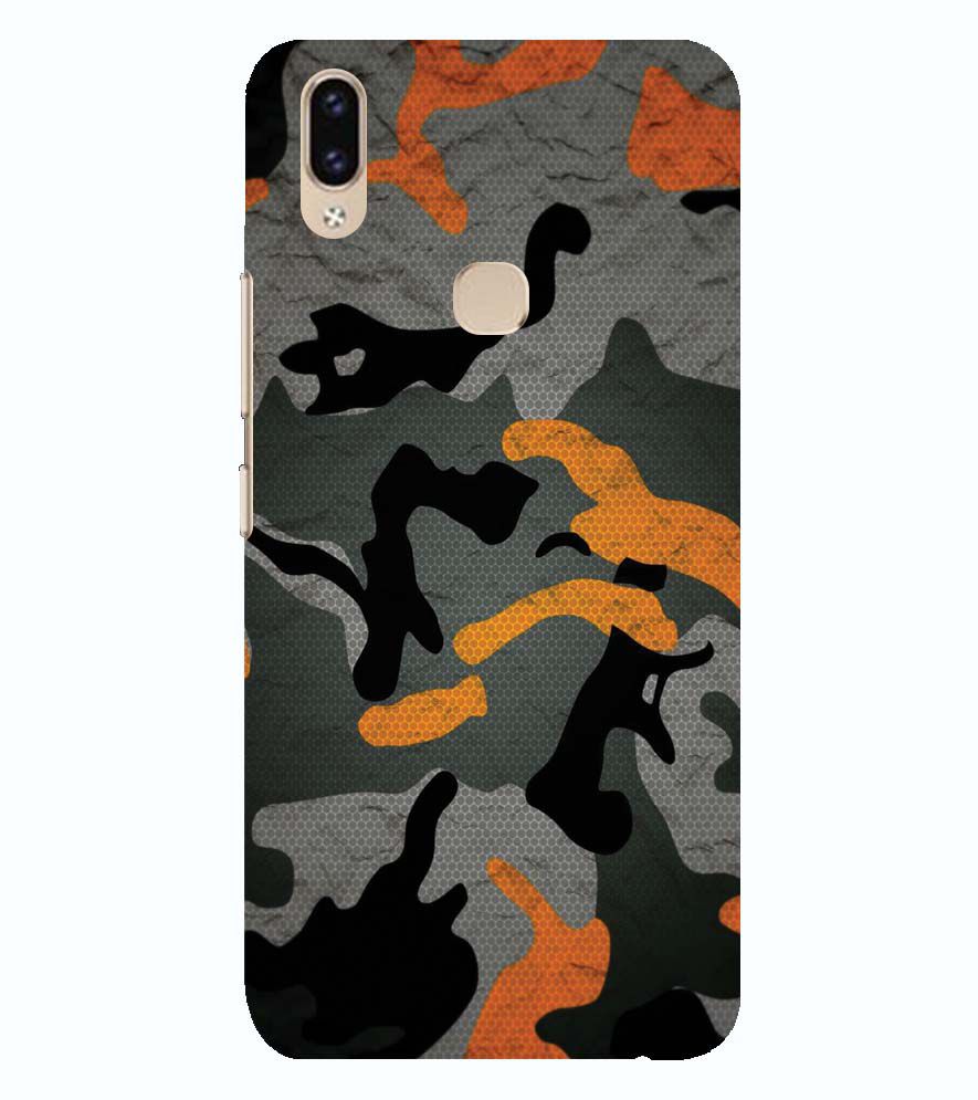 PS1337-Premium Looking Camouflage Back Cover for Vivo V9