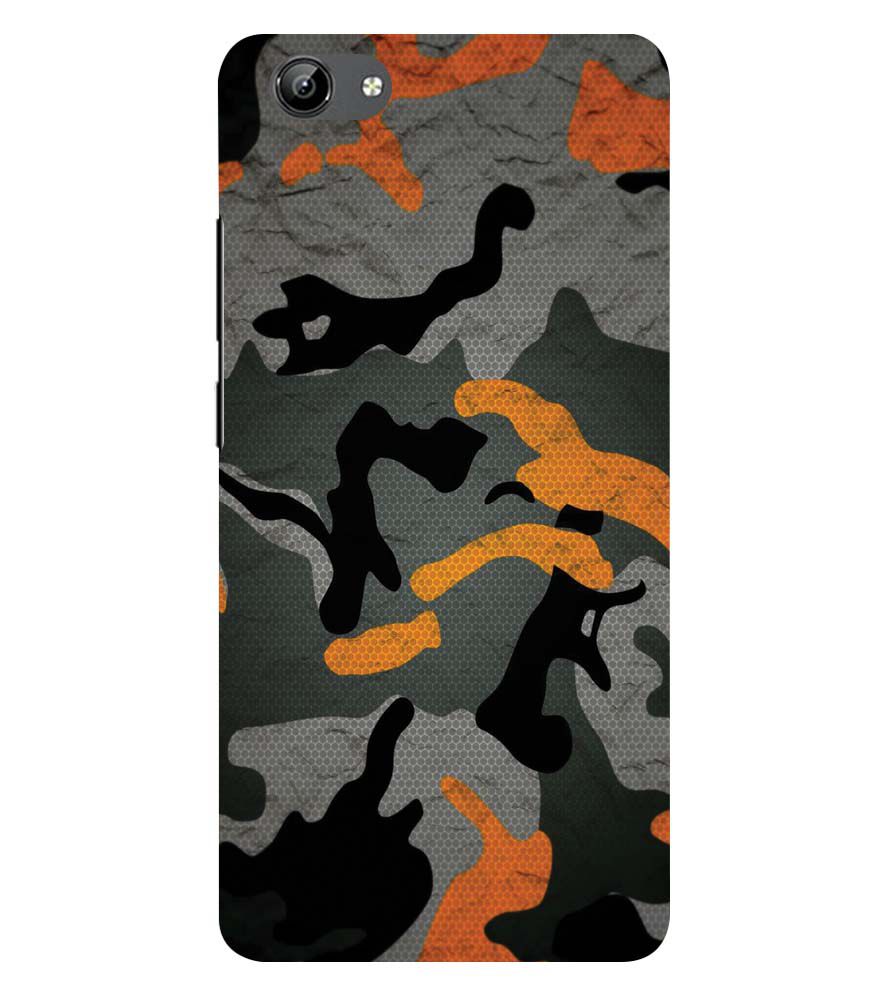 PS1337-Premium Looking Camouflage Back Cover for Vivo Y71