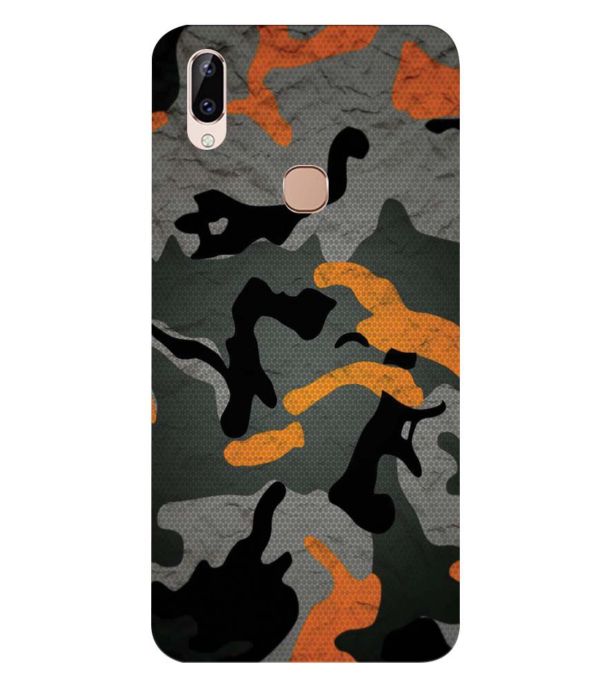 PS1337-Premium Looking Camouflage Back Cover for Vivo Y83 Pro