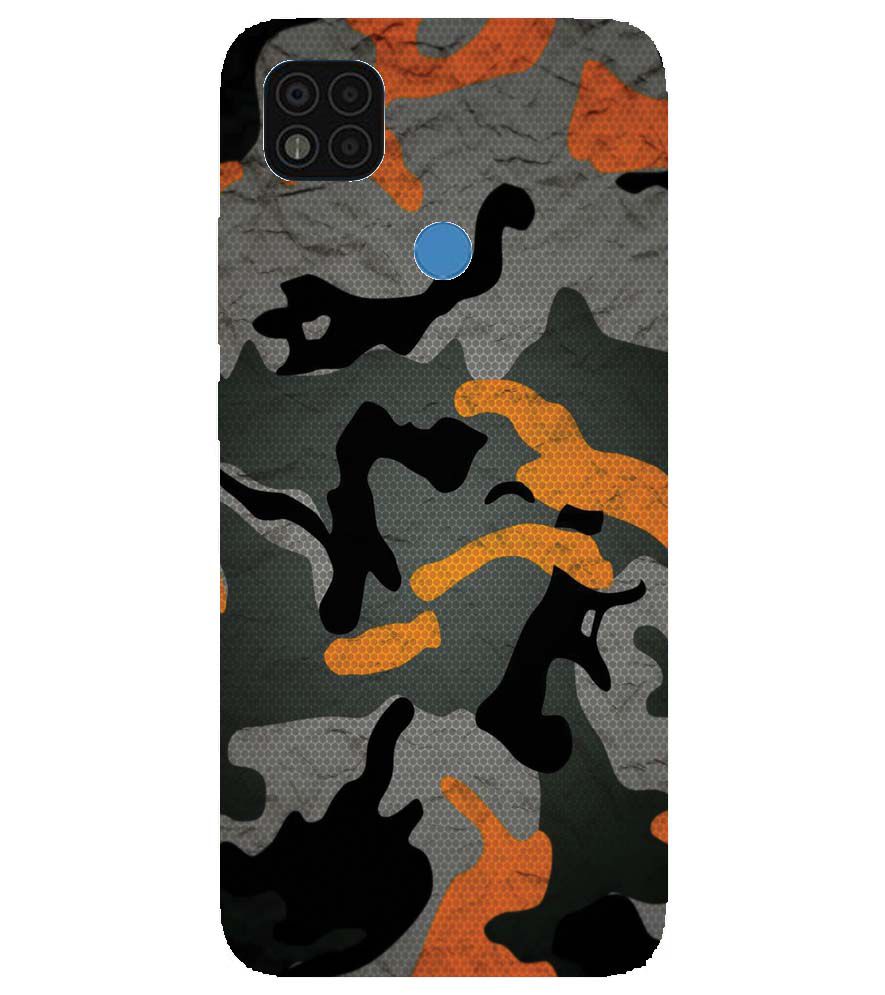 PS1337-Premium Looking Camouflage Back Cover for Xiaomi Poco C31