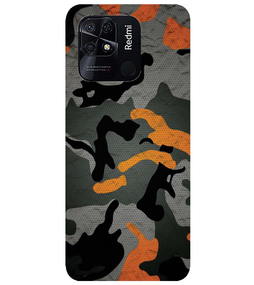 PS1337-Premium Looking Camouflage Back Cover for Xiaomi Redmi 10 Power