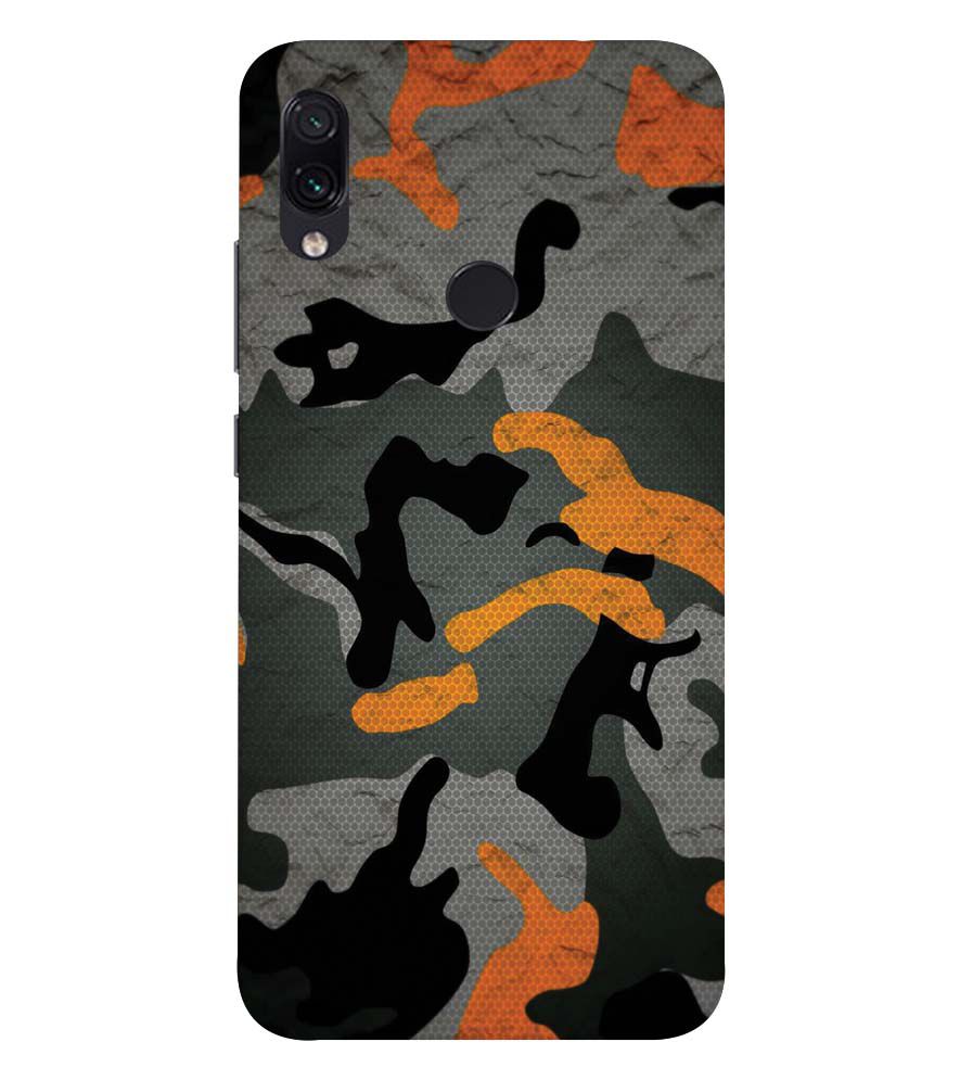 PS1337-Premium Looking Camouflage Back Cover for Xiaomi Redmi 7