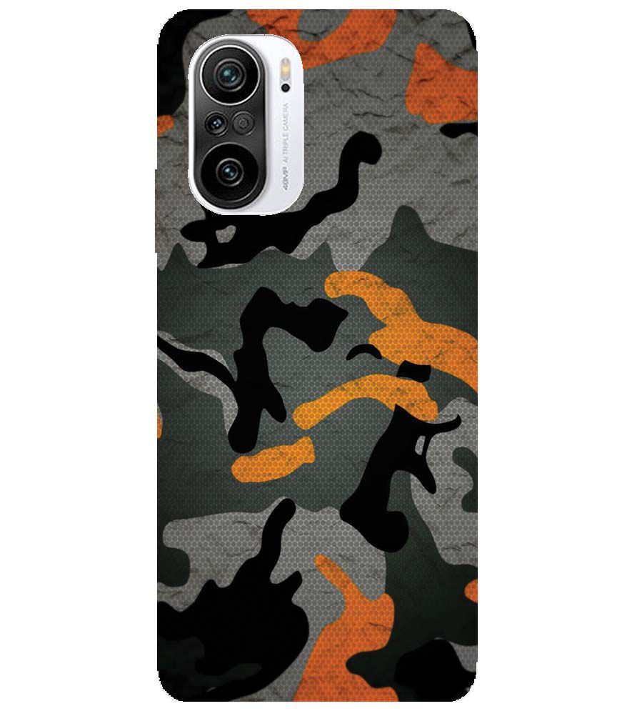 PS1337-Premium Looking Camouflage Back Cover for Xiaomi Redmi K40