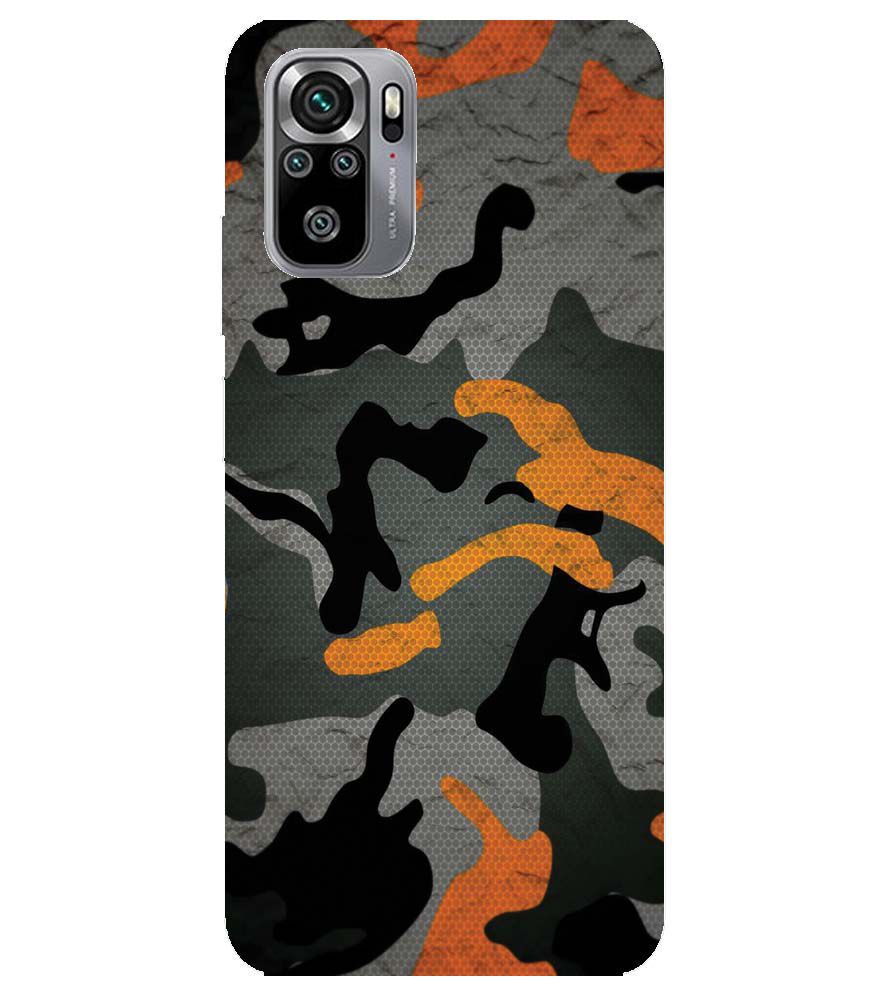 PS1337-Premium Looking Camouflage Back Cover for Xiaomi Redmi Note 11 SE (India)