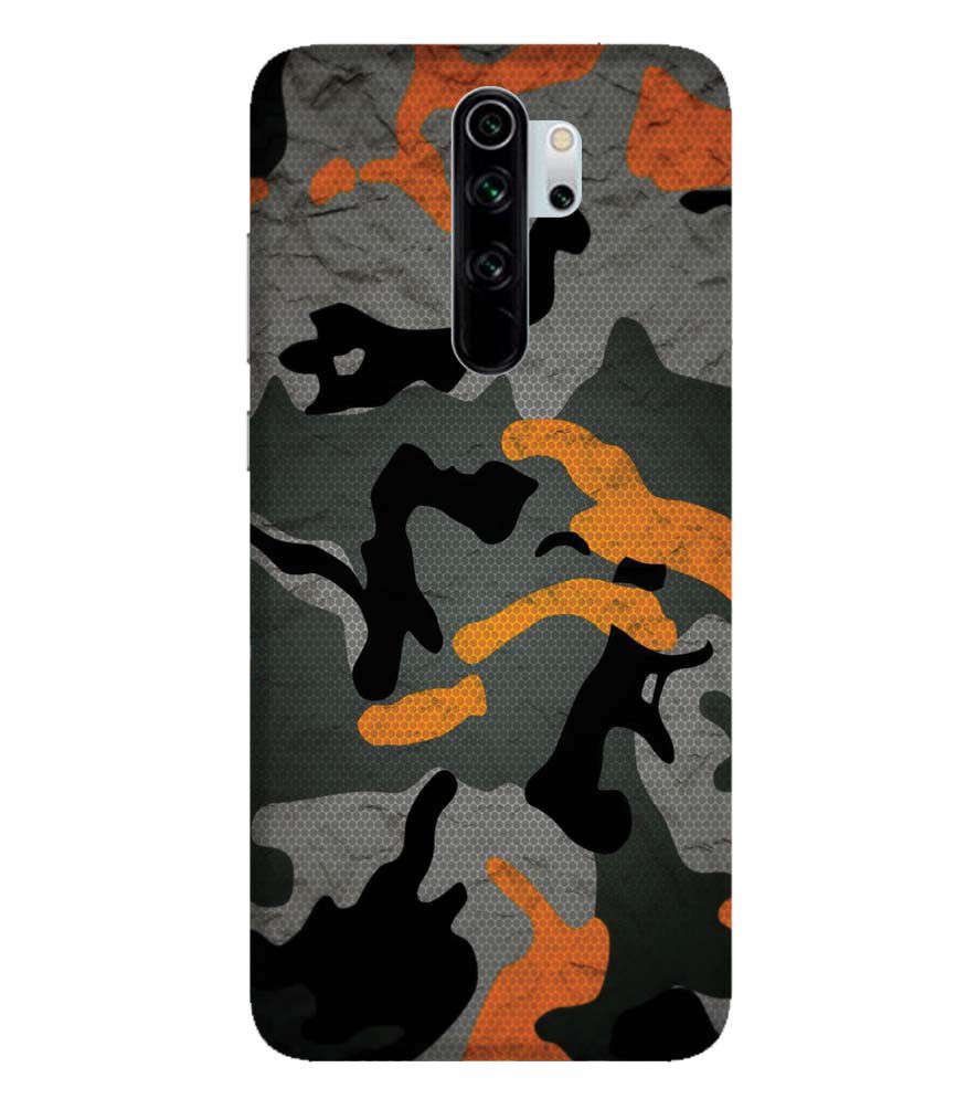 PS1337-Premium Looking Camouflage Back Cover for Xiaomi Redmi Note 8 Pro