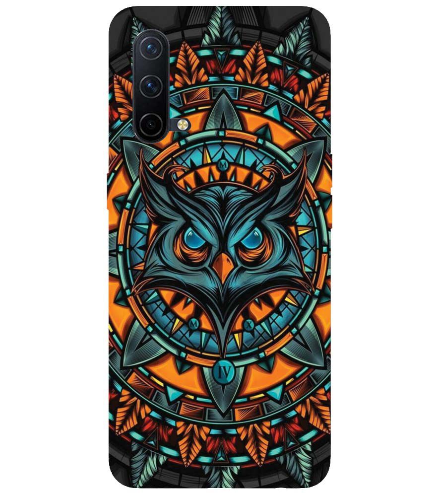 PS1338-Premium Owl Back Cover for OnePlus Nord CE 5G