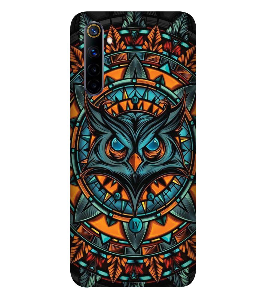 PS1338-Premium Owl Back Cover for Realme 6i