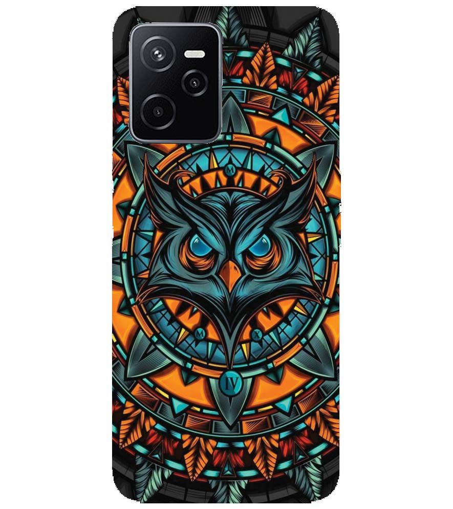 PS1338-Premium Owl Back Cover for Realme C35