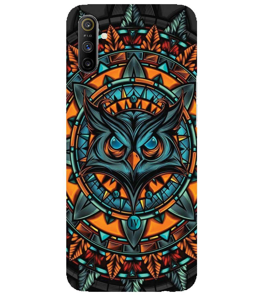 PS1338-Premium Owl Back Cover for Realme Narzo 10A