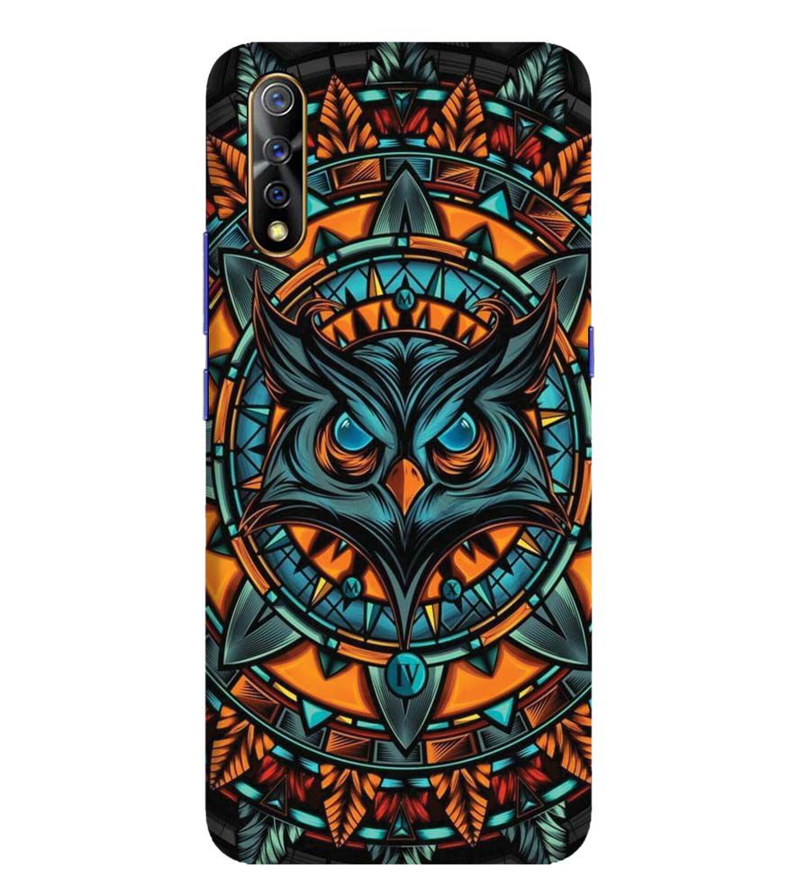 PS1338-Premium Owl Back Cover for Vivo S1