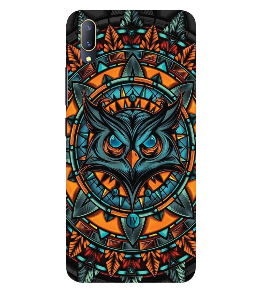 PS1338-Premium Owl Back Cover for Vivo V11 Pro