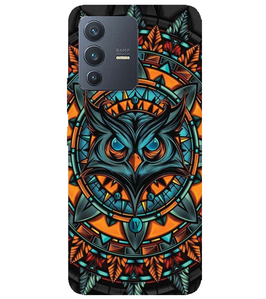 PS1338-Premium Owl Back Cover for vivo V23 5G