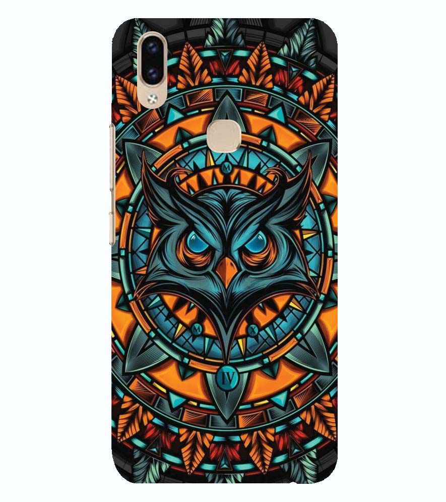 PS1338-Premium Owl Back Cover for Vivo V9