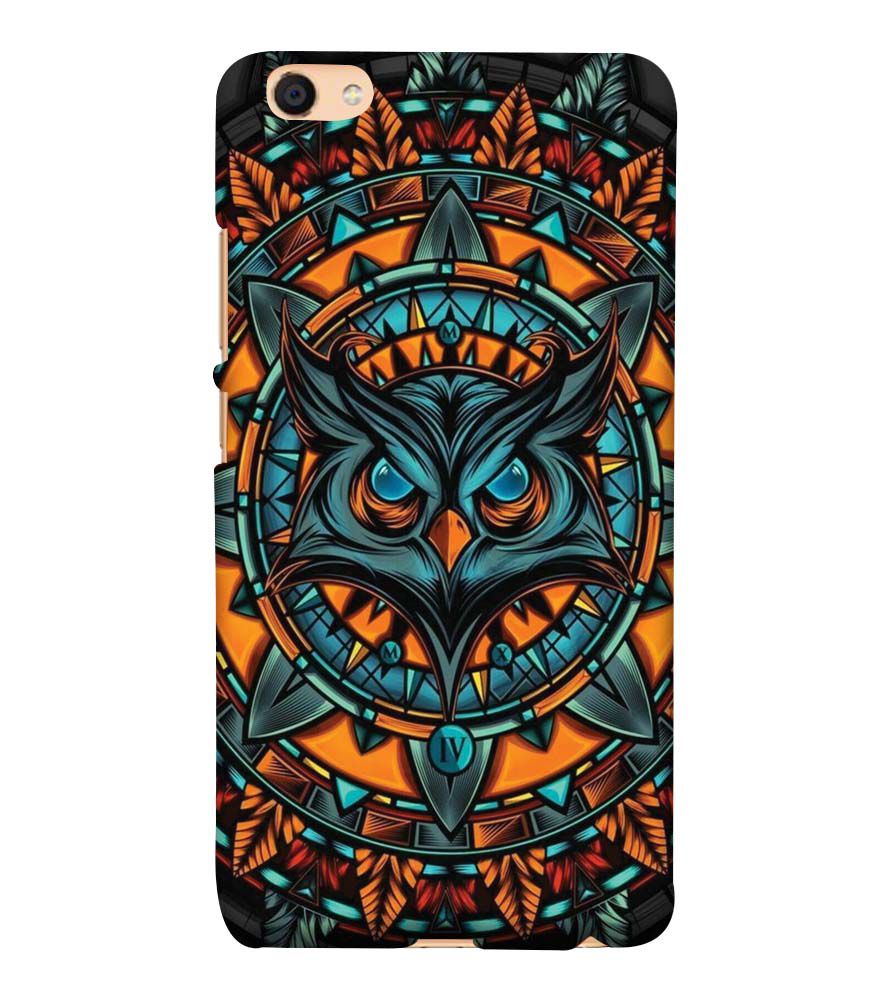 PS1338-Premium Owl Back Cover for Vivo Y55L