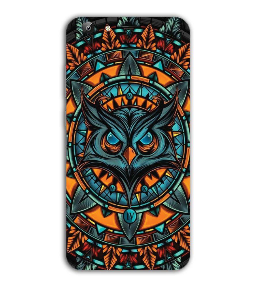 PS1338-Premium Owl Back Cover for Vivo Y69