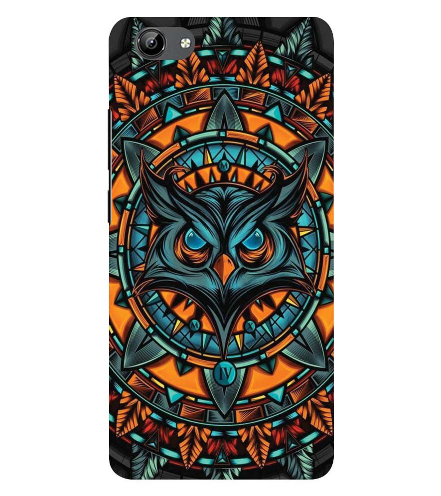 PS1338-Premium Owl Back Cover for Vivo Y71