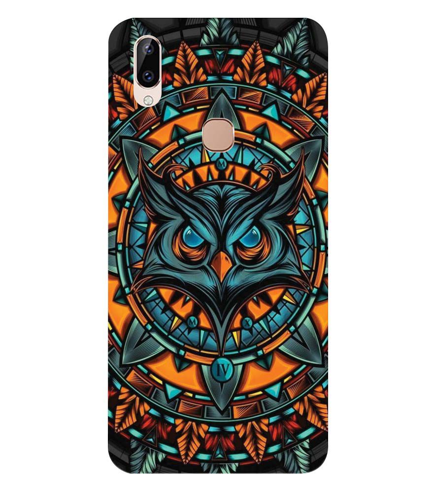 PS1338-Premium Owl Back Cover for Vivo Y83 Pro