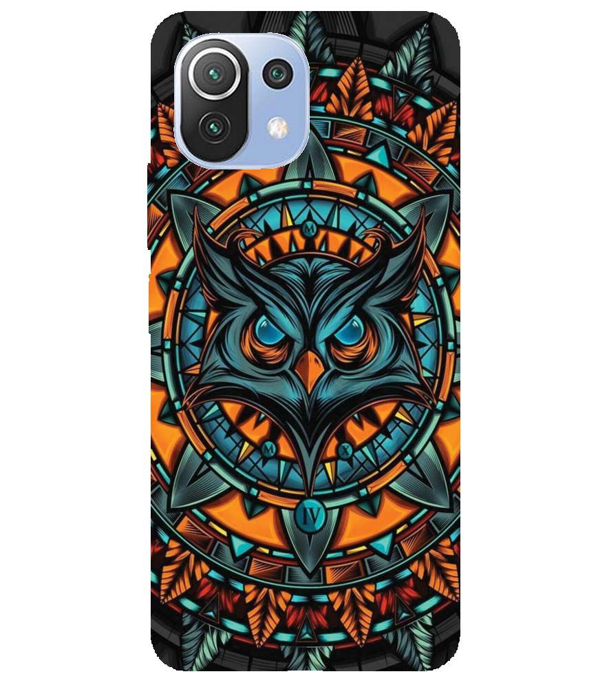 PS1338-Premium Owl Back Cover for Xiaomi Mi 11 Lite