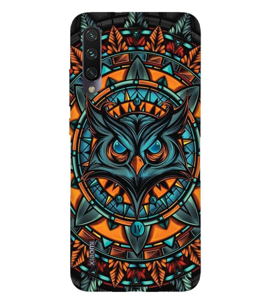 PS1338-Premium Owl Back Cover for Xiaomi Mi A3