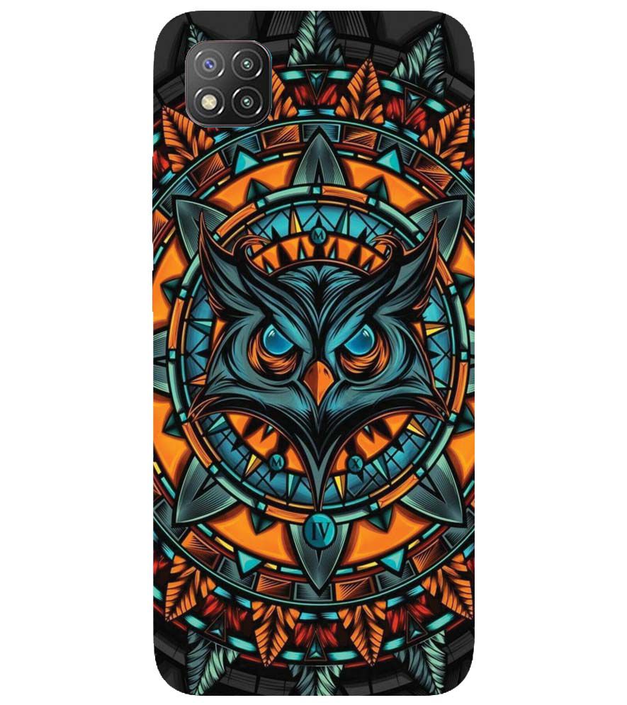 PS1338-Premium Owl Back Cover for Xiaomi Poco C3