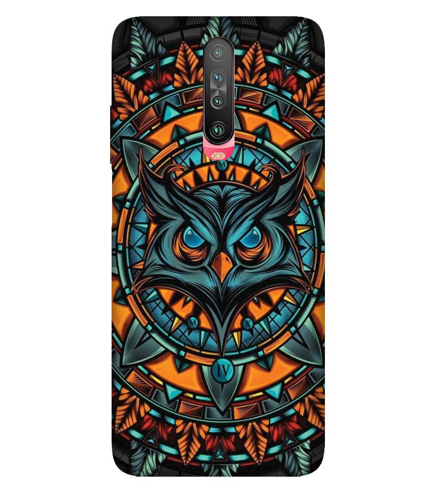 PS1338-Premium Owl Back Cover for Xiaomi Redmi K30