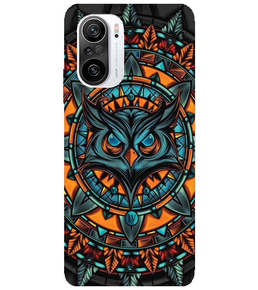 PS1338-Premium Owl Back Cover for Xiaomi Redmi K40