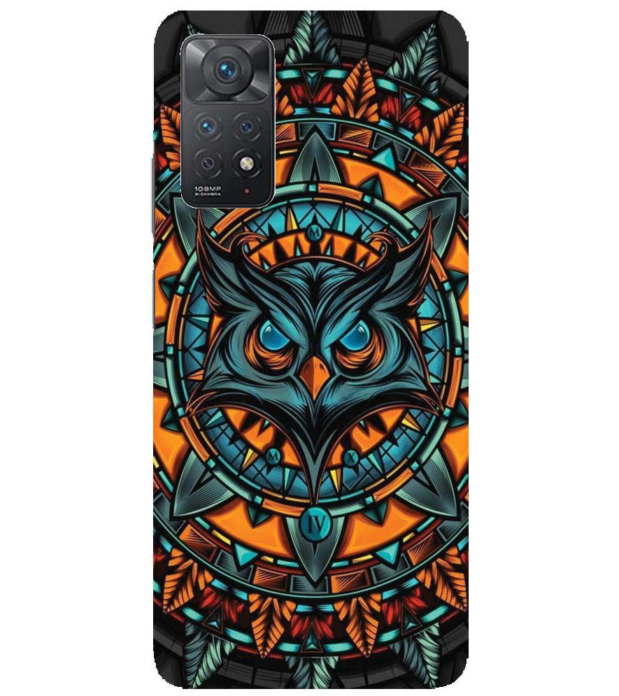 PS1338-Premium Owl Back Cover for Xiaomi Redmi Note 11 Pro