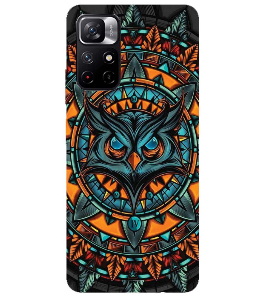 PS1338-Premium Owl Back Cover for Xiaomi Redmi Note 11T 5G